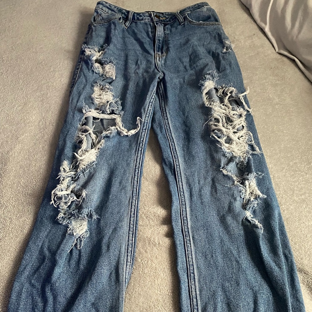 Hollister ultra high-raised jeans